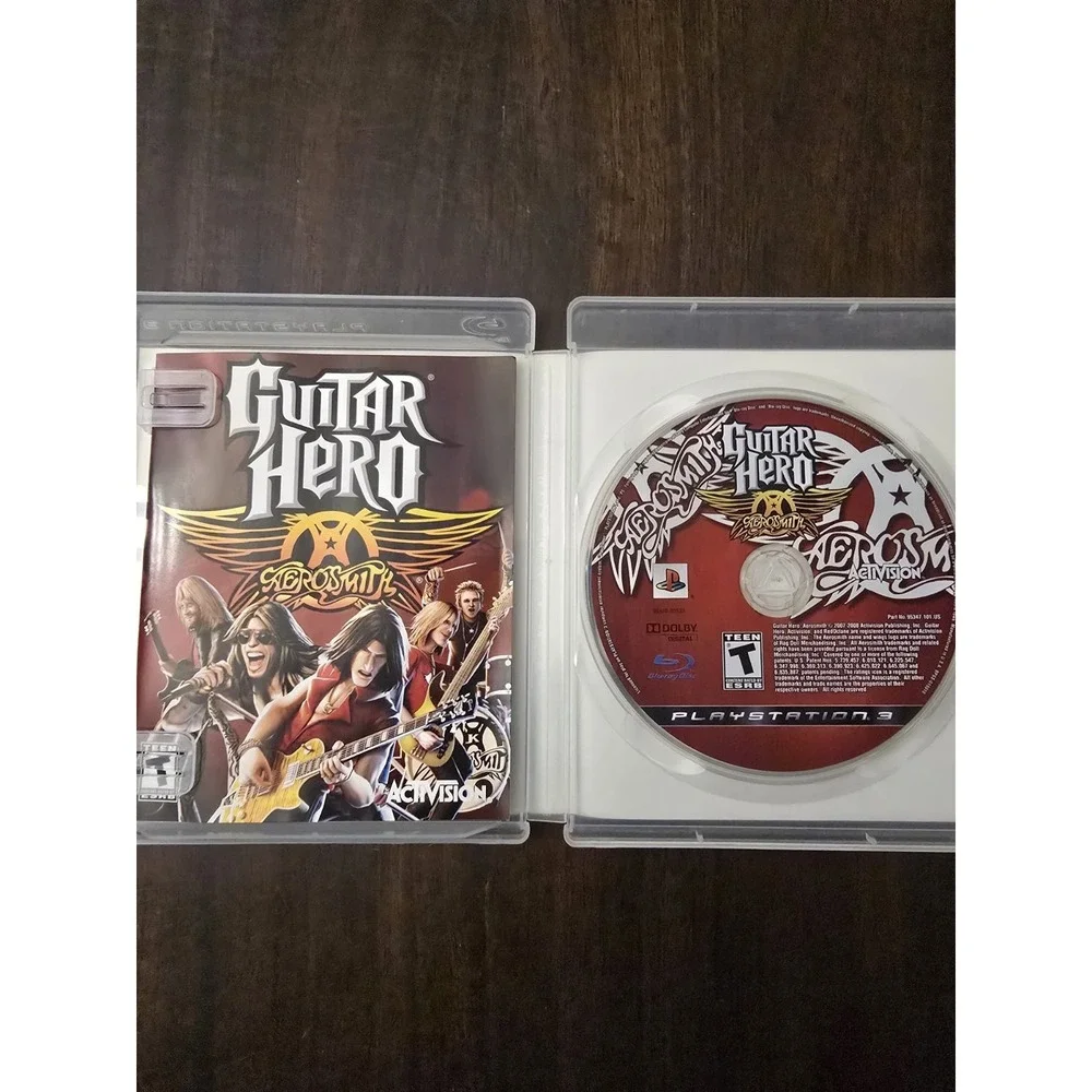 Guitar Hero Aerosmith PS3 Game Rock Band Music [PlayStation 3]‎ TESTED